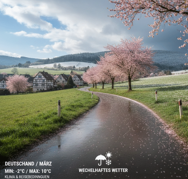 german weather in march