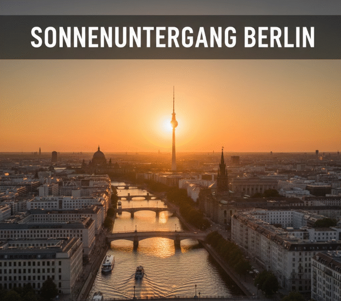 sonnenuntergang berlin